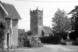 St Mary's Church, Sopworth, Wiltshire 2012 Wallpaper