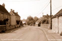 The Street, Sopworth, Wiltshire 2012 Wallpaper