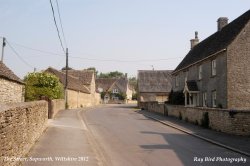 The Street, Sopworth, Wiltshire 2012 Wallpaper