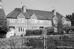 Houses, The Street, Sopworth, Wiltshire 2012 Wallpaper