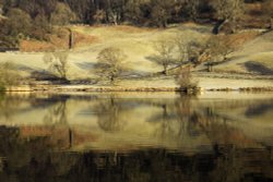 Winter Morning Rydal Water, Nr Ambleside Wallpaper