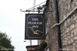 The Plough Inn Sign, Wotton Road, Charfield, Gloucestershire 2014 Wallpaper