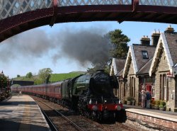 Flying Scotsman, Kirkby Stephen Wallpaper