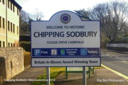 Chipping Sodbury Sign, Gloucestershire 2014 Wallpaper