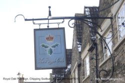 The Royal Oak Pub Sign, Broad Street, Chipping Sodbury, Gloucestershire 2013 Wallpaper