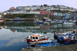 Brixham Harbour, Devon Wallpaper