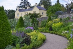 Aberglasney Garden and House Wallpaper