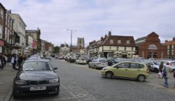 Main Street in Beverley Wallpaper