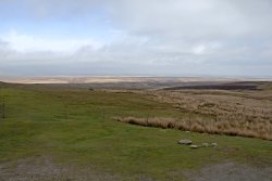 View at Tan Hill, Yorkshire Wallpaper