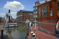 Gloucester Docks Wallpaper