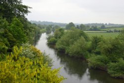 View from Goodrich Castle Wallpaper