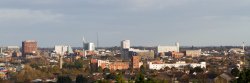 Panorama of Reading viewed from McIlroy Park Wallpaper