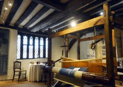 Guildhall in Lavenham, spinning display Wallpaper