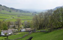 Burnsall, Wharfedale Wallpaper