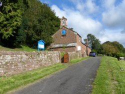 Armathwaite Village Hall presented by W.H.WOODHOUSE ESQ, 1854 to the people of Armathwaite Wallpaper