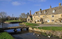 Lower Slaughter, Gloucestershire Wallpaper