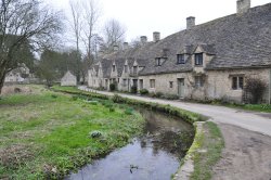 Arlington Row, Bibury, Gloucestershire Wallpaper