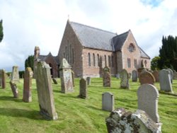 ST MICHAELS AND ALL ANGELS CHURCH,AINSTABLE,CUMBRIA. Wallpaper