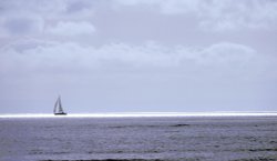 Swansea Bay, Lone Sailor Wallpaper