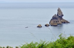 Church Rock, Broad Haven Beach, Bosherton Wallpaper