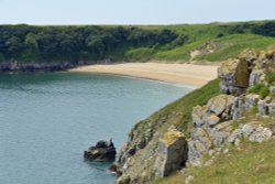 Broad Haven Beach Bosherton Wallpaper