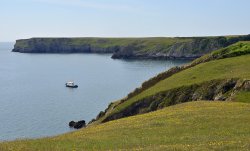 Broad Haven Coast, Bosherton Wallpaper