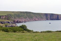 Broad Haven Coast, Bosherton Wallpaper