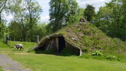 Cinderbury Iron Age Village Wallpaper