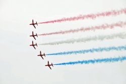 The Red Arrows at Swanage Air Show Wallpaper