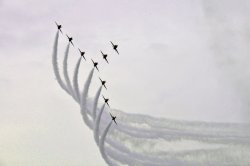 The Red Arrows at Swanage Air Show Wallpaper