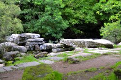 Postbridge, Clapper Bridge Wallpaper