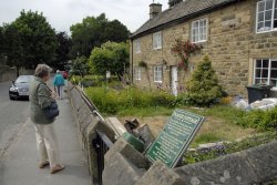 Eyam Village, known as the Plague Village Wallpaper