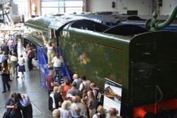 National Railway Museum in York  - The Great Gathering of 6 A4 locomotives Wallpaper