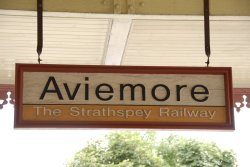 Avemore Station Wallpaper