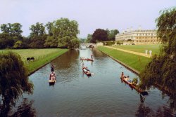 Cambridge, river Cam Wallpaper