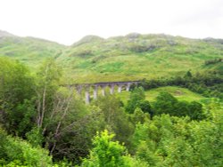 The Glen finnan Viaduct Wallpaper