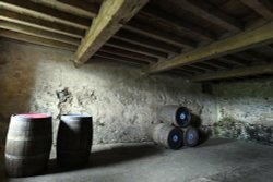 Stokesay Castle Cellar Wallpaper