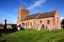 ST CUTHBERT'S CHURCH, GREAT SALKELD,CUMBRIA Wallpaper