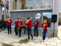 Opening of Auckland Tower in Bishop Auckland Wallpaper