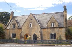 Well Cottages, Acton Turville, Gloucestershire 2011 Wallpaper