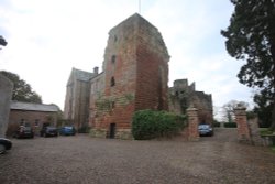 Scaleby, Castle, Cumbria Wallpaper