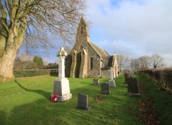 ST MARY'S CHURCH HETHERSGILL,CUMBRIA Wallpaper