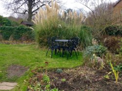 Crook Hall Gardens in Winter Durham City. Wallpaper