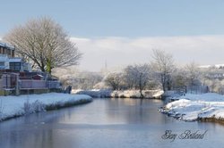 Church kirk canal Wallpaper