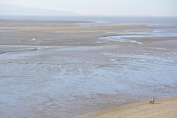 The Beach on the Dee Estuary at Thurstaston, Wirral, Merseyside Wallpaper