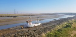 Oare Marshes near Faversham, Kent Wallpaper