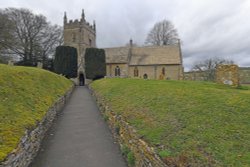 Parish Church of St. Peter, Upper Slaughter Wallpaper