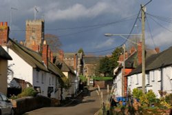 East Budleigh street Wallpaper