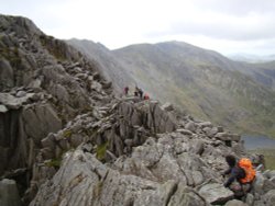 Ascending Tryfan Wallpaper