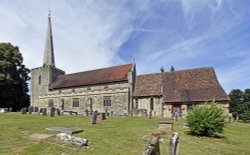 St. Mary's Church. West Malling Wallpaper